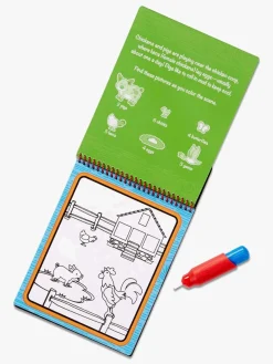 Kreativt Legetøj|MelissaDoug Melissa & Doug Water Wow! Malebog Bondegård Flerfarvet