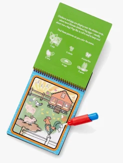 Kreativt Legetøj|MelissaDoug Melissa & Doug Water Wow! Malebog Bondegård Flerfarvet