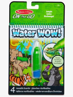 Kreativt Legetøj|MelissaDoug Melissa & Doug Water Wow! Malebog Jungle Grøn/Flerfarvet