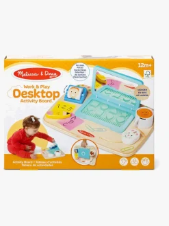 Babylegetøj|MelissaDoug Melissa & Doug Work & Play Desktop Aktivitetstavle