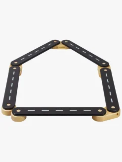 Meowbaby Motorisk Legetøj-Balancebane 5 Dele, Sort