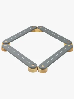 Motorisk Legetøj|Meowbaby Balancebane 4 Dele, Grå