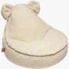 Børn Meowbaby Børnemøbler-Bearly Sækkestol Teddy, Cremefarvet