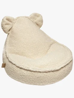Børn Meowbaby Børnemøbler-Bearly Sækkestol Teddy, Cremefarvet