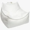Børnemøbler|Meowbaby Boucle Sækkestol, Hvid