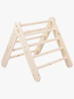 Børnemøbler|Meowbaby Klatretrekant, Natur