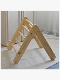 Børnemøbler|Meowbaby Klatretrekant, Natur