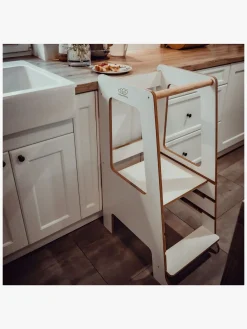 Børnemøbler|Meowbaby Læringstårn, Hvid