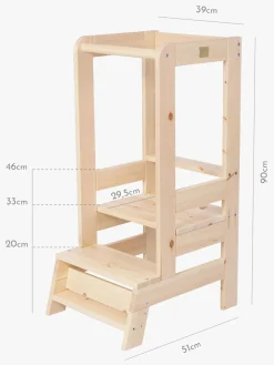 Børnemøbler|Meowbaby Læringstårn, Natur