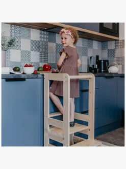 Børnemøbler|Meowbaby Læringstårn, Natur