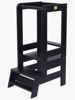 Børnemøbler|Meowbaby Læringstårn, Sort