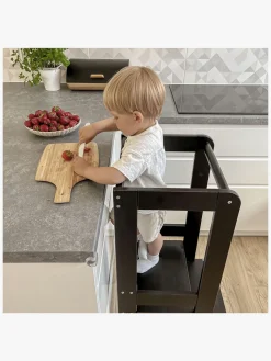 Børnemøbler|Meowbaby Læringstårn, Sort