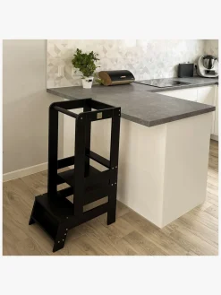 Børnemøbler|Meowbaby Læringstårn, Sort