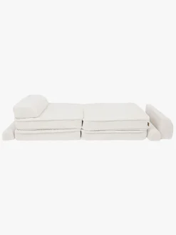 Børnemøbler|Meowbaby Play Bearly Premium  Bygbar Sofa, Cremefarvet