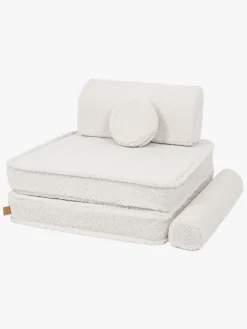 Børnemøbler|Meowbaby Play Bearly Premium  Bygbar Sofa, Cremefarvet