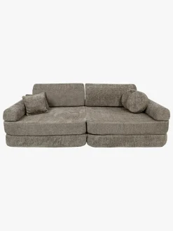 Børnemøbler|Meowbaby Play Premium Boucle  Bygbar Sofa, Tan Beige