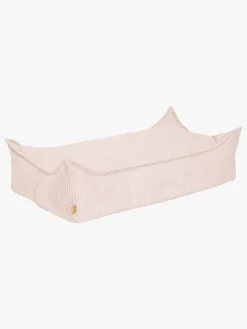 Børnemøbler|Meowbaby Puf Rektangel Aesthetic, Ecru