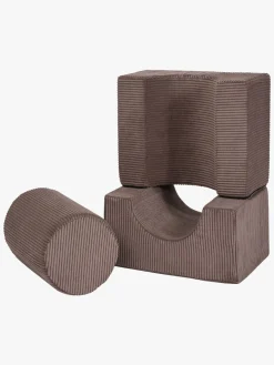 Børn Meowbaby Børnemøbler-Shape Sæt 5 Elementer, Brun