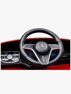 Mercedes Elbiler & -Køretøjer--Benz EQS Elbil, Rød