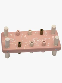 Trælegetøj|Micki Hammerbræt, Pink Lyserød