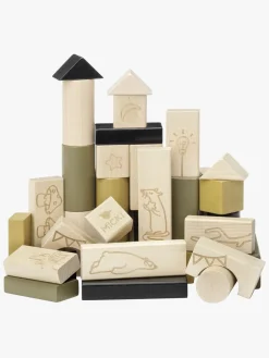 Micki Trælegetøj-Premium Byggeklodser 40 Stk.