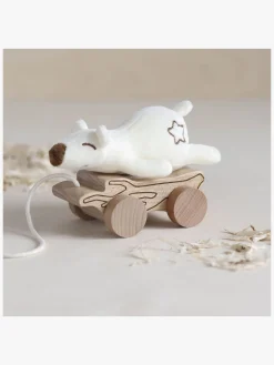 Babylegetøj|Micki Premium Trækkelegetøj Blød Bjørn