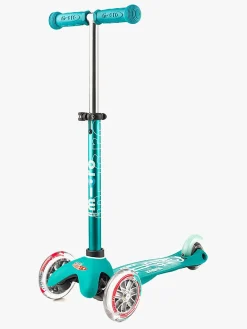 Løbehjul|Micro Løbehjul Trehjulet Mini 3-i-1 Deluxe, Turkis