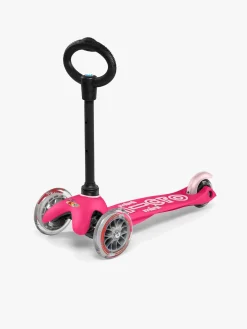 Løbehjul|Micro Løbehjul Trehjulet Mini 3-i-1 Deluxe, Lyserød