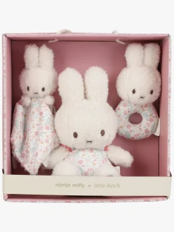 Stofbleer, Nusseklude & Babytæpper|Miffy x Little Dutch Gavesæt, Lucky Blossom