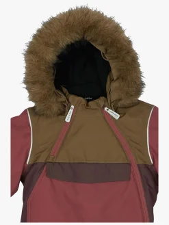 Overtøj|MikkLine Mikk-Line Anorak Flyverdragt, Apple Butter