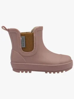 Gummistøvler|MikkLine Mikk-Line  Forede Gummistøvler Uldblanding, Twilight Mauve