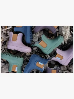 Gummistøvler|MikkLine Mikk-Line  Forede Gummistøvler Uldblanding, Twilight Mauve