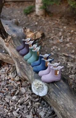 Gummistøvler|MikkLine Mikk-Line  Forede Gummistøvler Uldblanding, Twilight Mauve