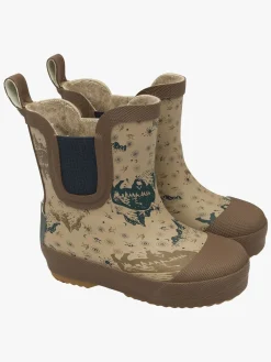 Gummistøvler|MikkLine Mikk-Line Forede Gummistøvler Uldblanding, Coriander