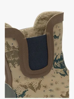 Gummistøvler|MikkLine Mikk-Line Forede Gummistøvler Uldblanding, Coriander