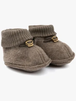 Hjemmesko|MikkLine Mikk-Line Futter Merinould, Melange Denver Brun