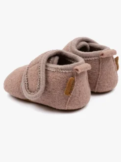 Hjemmesko|MikkLine Mikk-Line Indesko Uld, Adobe Rose Lyserød