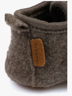 Hjemmesko|MikkLine Mikk-Line Indesko Uld, Melange Denver