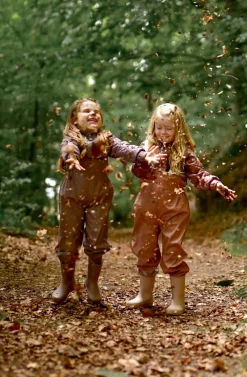 Regntøj|MikkLine Mikk-Line Regnsæt med Seler, Burlwood