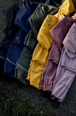 Regntøj|MikkLine Mikk-Line Regnsæt med Seler, Burlwood