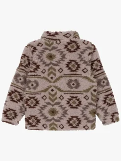 Børn MikkLine Fleecetøj-Mikk-Line Teddy-jakke, Cloud Gray