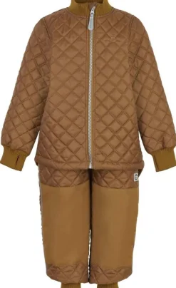 Børn MikkLine Vintertøj|Overtøj-Mikk-Line Termosæt, Rubber