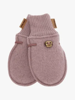Børn MikkLine Tilbehør-Mikk-Line Vanter Merinould, Twilight Mauve