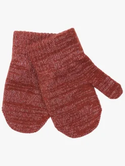 Tilbehør|MikkLine Mikk-Line Vanter Uldblanding 3-pak, Apple Butter-Chocolate Chip-Doeskin Rød/Brun/Beige