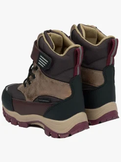 Børn MikkLine Støvler & Vinterstøvler-Mikk-Line Vinterstøvler, Raisin