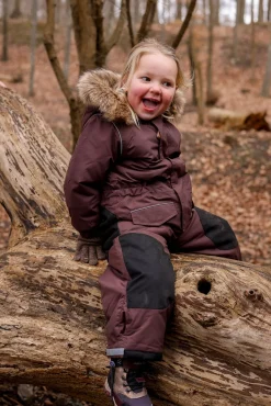 Børn MikkLine Støvler & Vinterstøvler-Mikk-Line Vinterstøvler, Raisin