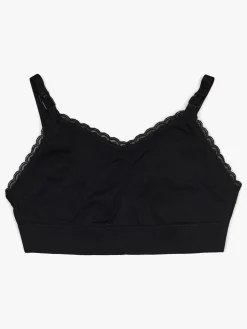 Tøj Til Mor|Milki Amme-BH Seamless, Black Sort
