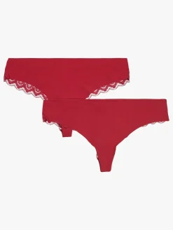 Milki Tøj Til Mor-String 2-Pak, Wine Red