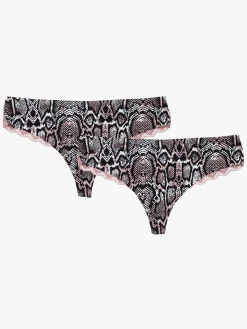 Tøj Til Mor|Milki Trusser 2-pak, Snake Lyserød