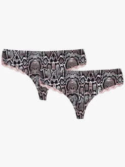 Tøj Til Mor|Milki Trusser 2-pak, Snake Lyserød